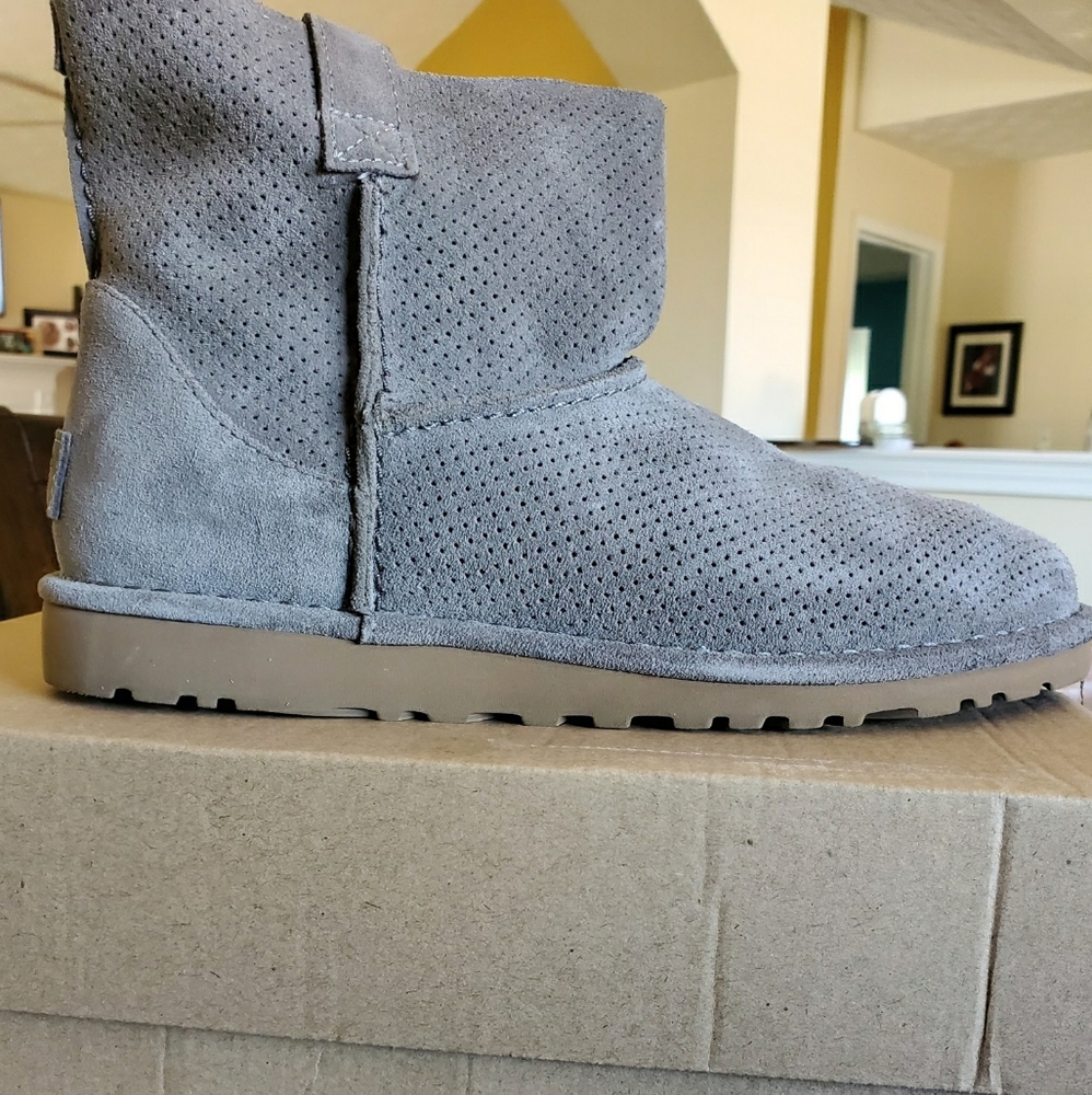 Peferorated Ugg booties